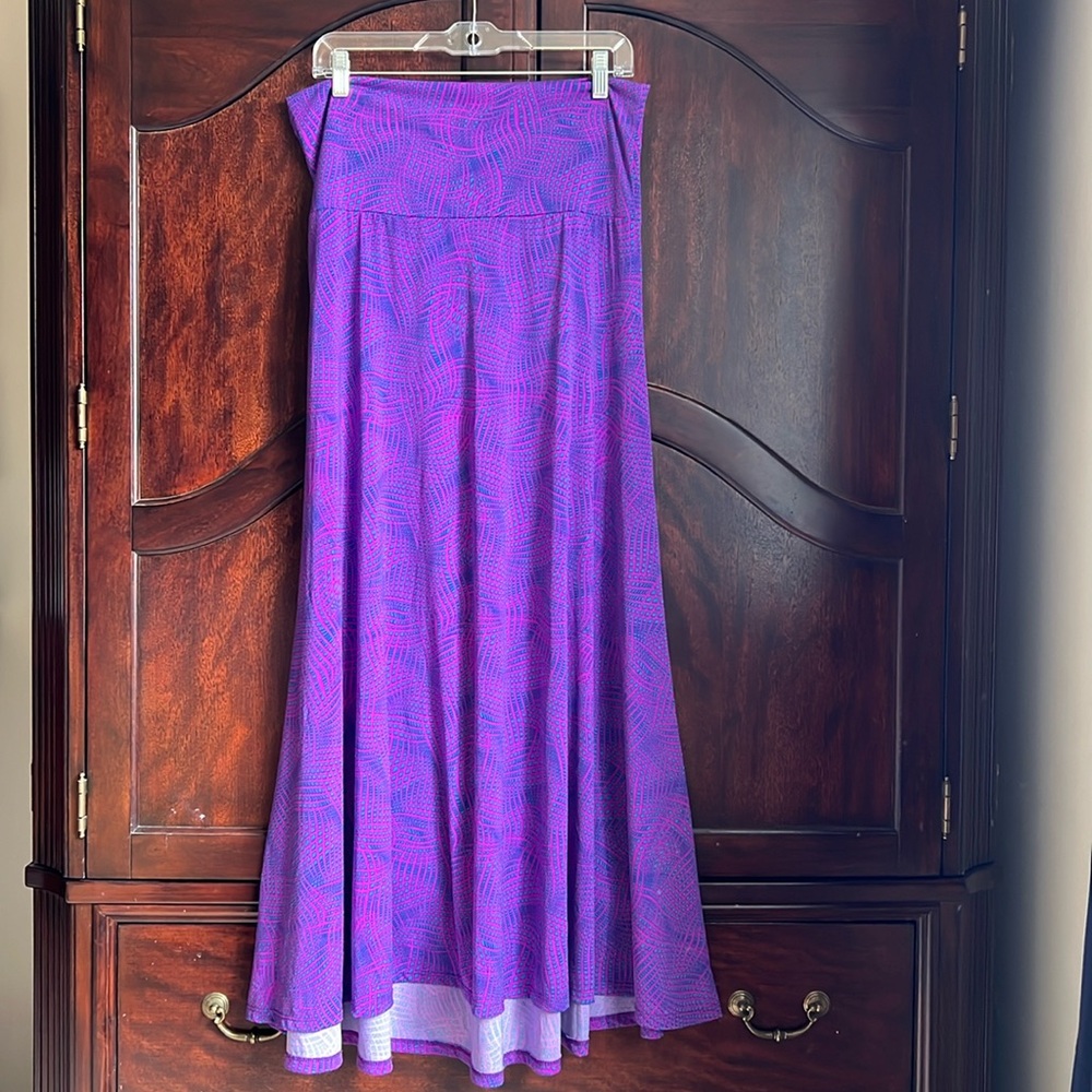 LuLaRoe Maxi Skirt Size Large